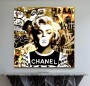 Marilyn Monroe Popart Urban Brands Graffiti Goldgelb