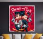 Micky Bonnie Clyde Wandbild