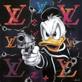 LV Donald Street Art Pop Art Modern LV Donald Street Art Pop Art Modern