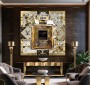 Coco Parfum Pop Art LV Wandbild Gold Optik