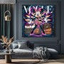 LV Minie LV-Handtaschen Pop Art
