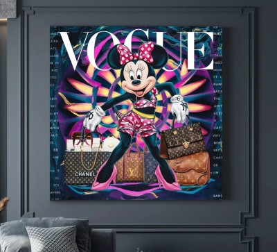LV Minie LV-Handtaschen Pop Art