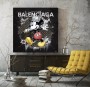 LV Micky BCiaga Wandbild Pop Art Comic