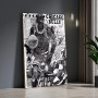 Michael Jordan Graffiti Pop-Art Sport Nike Schwarz W