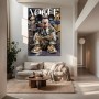 Vogue Micky Wandbild Modern Urban