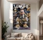 Vogue Micky Wandbild Modern Urban