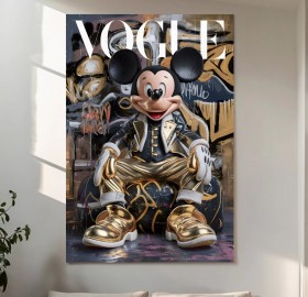 Vogue Micky Wandbild Modern Urban