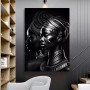 Frauen Schwarz Weiß Modern Wandbild Afrika