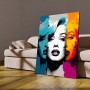 Marilyn Monroe Pop Art Buntes Modernes Wandbild