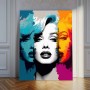 Marilyn Monroe Pop Art Buntes Modernes Wandbild