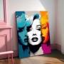 Marilyn Monroe Pop Art Buntes Modernes Wandbild