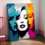 Marilyn Monroe Pop Art Buntes Modernes Wandbild