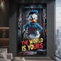 Donald Gangster Wandbild The World Is Yours