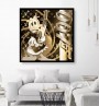 Donald 007 Street Art Pop Art Modern Gold Optik