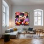 Micky & Minnie Love Pop Art – Mickey Maus Leinwand auf Keilrahmen | Wandbild Kunst fürs Wohnzimmer