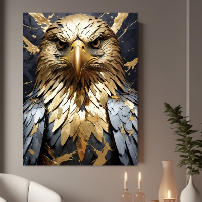 Goldener Adler im Porträt