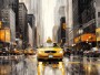 Gelbes Taxi in New York