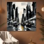 Metropole im Regen