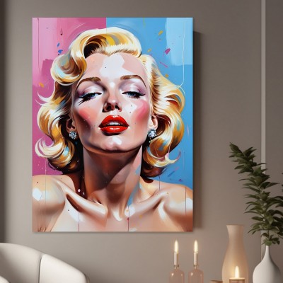 Blonde Diva Pop Art