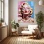 Blonde Diva Pop Art