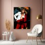 Frau im Pop-Art-Stil