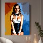 Elegante Pop-Art Dame