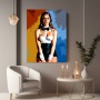 Elegante Pop-Art Dame