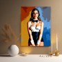 Elegante Pop-Art Dame