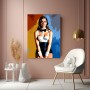 Elegante Pop-Art Dame