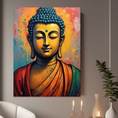 Buddha in Farbenruhe