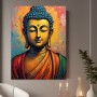 Buddha in Farbenruhe