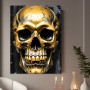Goldener Totenkopf