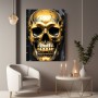 Goldener Totenkopf