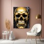 Goldener Totenkopf
