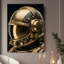 Luxus Astronautenhelm in Gold