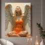 Engel in Orange