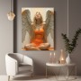 Engel in Orange
