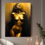 Goldene Akt-Eleganz