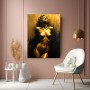 Goldene Akt-Eleganz