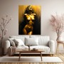 Goldene Akt-Eleganz
