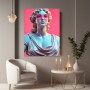 Antike Statue mit pinker Sonnenbrille