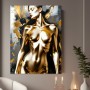 Goldene Akt-Eleganz