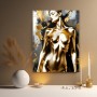 Goldene Akt-Eleganz