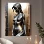 Eleganter Skulptur-Akt