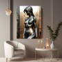 Eleganter Skulptur-Akt