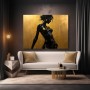 Goldener Glanzakt