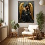 Gefallener Engel in Gold