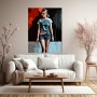 Junge Frau im Urban Art Stil
