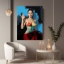 Pop Art Frau in Farben