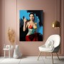 Pop Art Frau in Farben